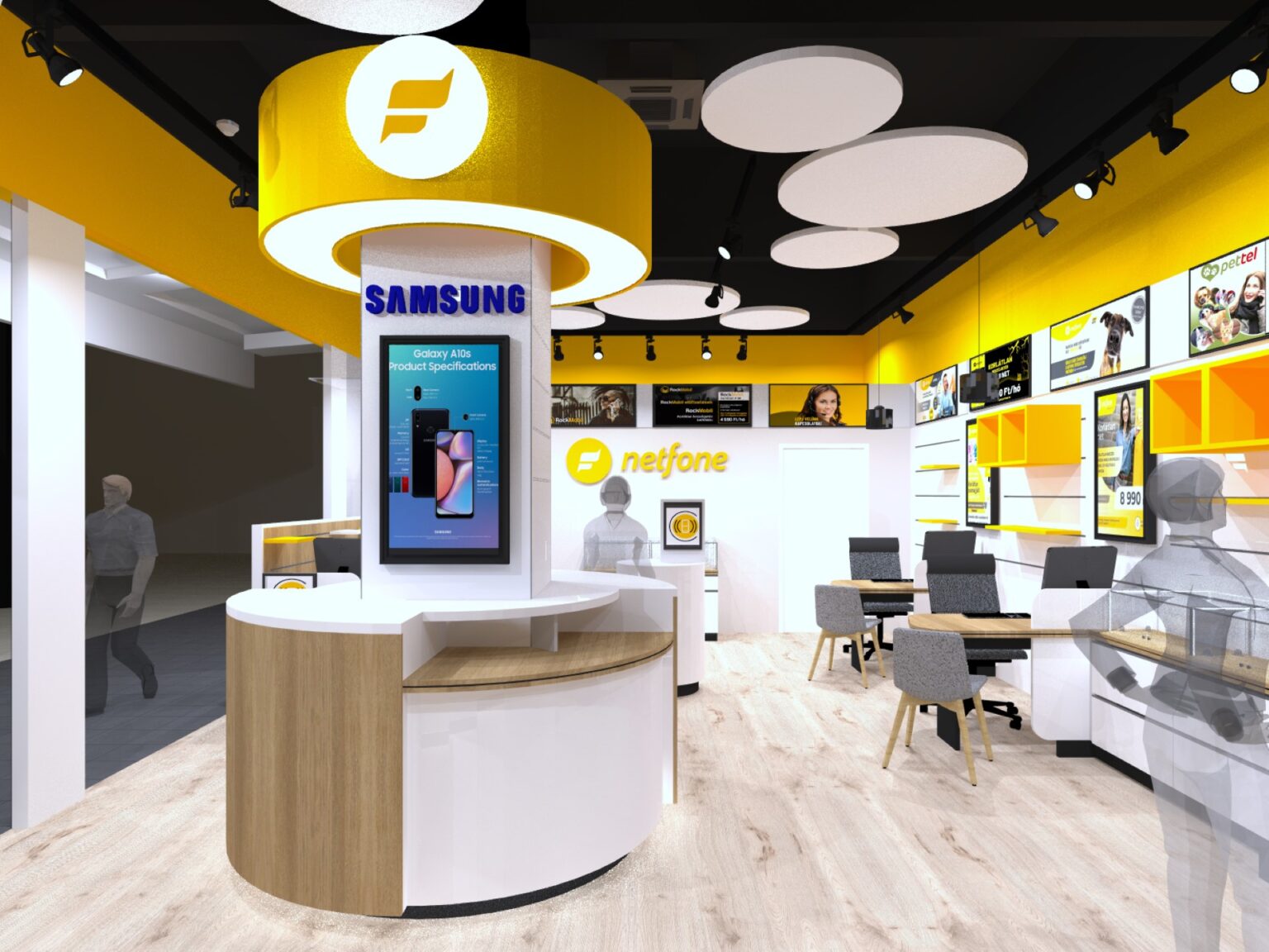 Ama Shop Shop furniture design, custom furniture design